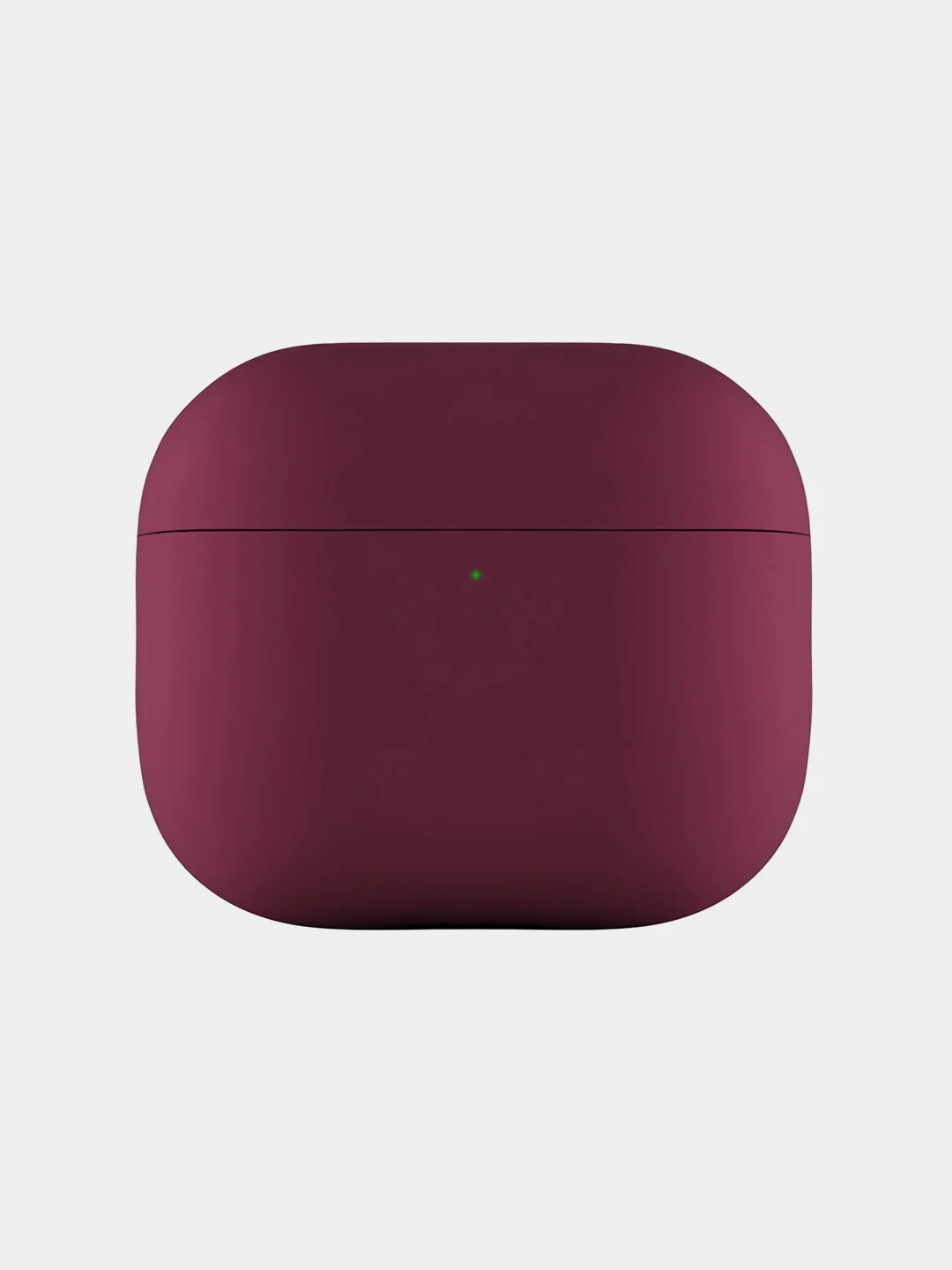 Красный ультратонкий силиконовый чехол uBear Touch case для AirPods 3
