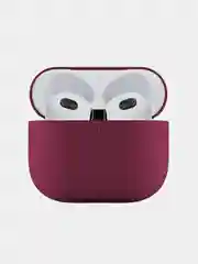 Марсала ультратонкий силиконовый чехол uBear Touch case для AirPods 3