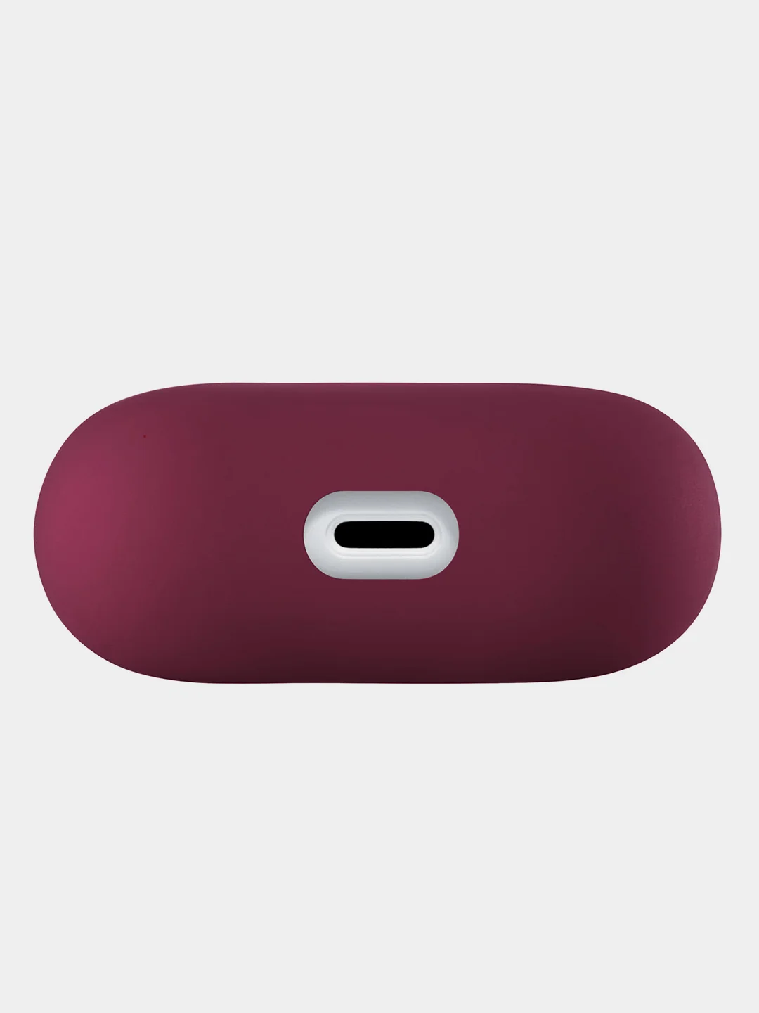 Красный ультратонкий силиконовый чехол uBear Touch case для AirPods 3