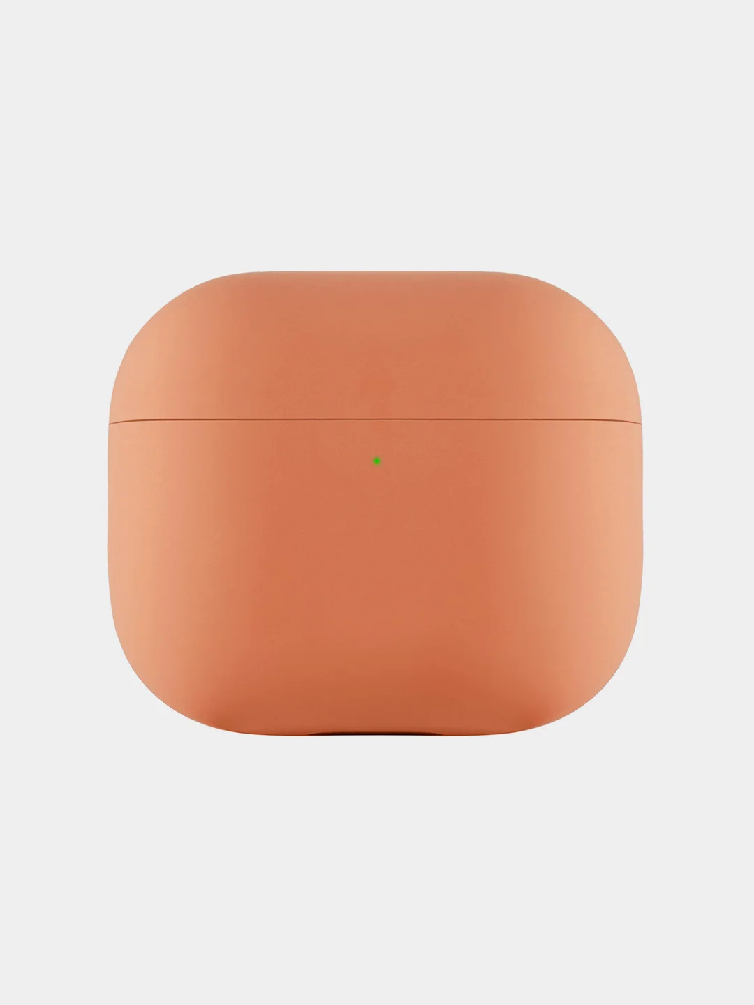 Оранжевый ультратонкий силиконовый чехол uBear Touch case для AirPods 3