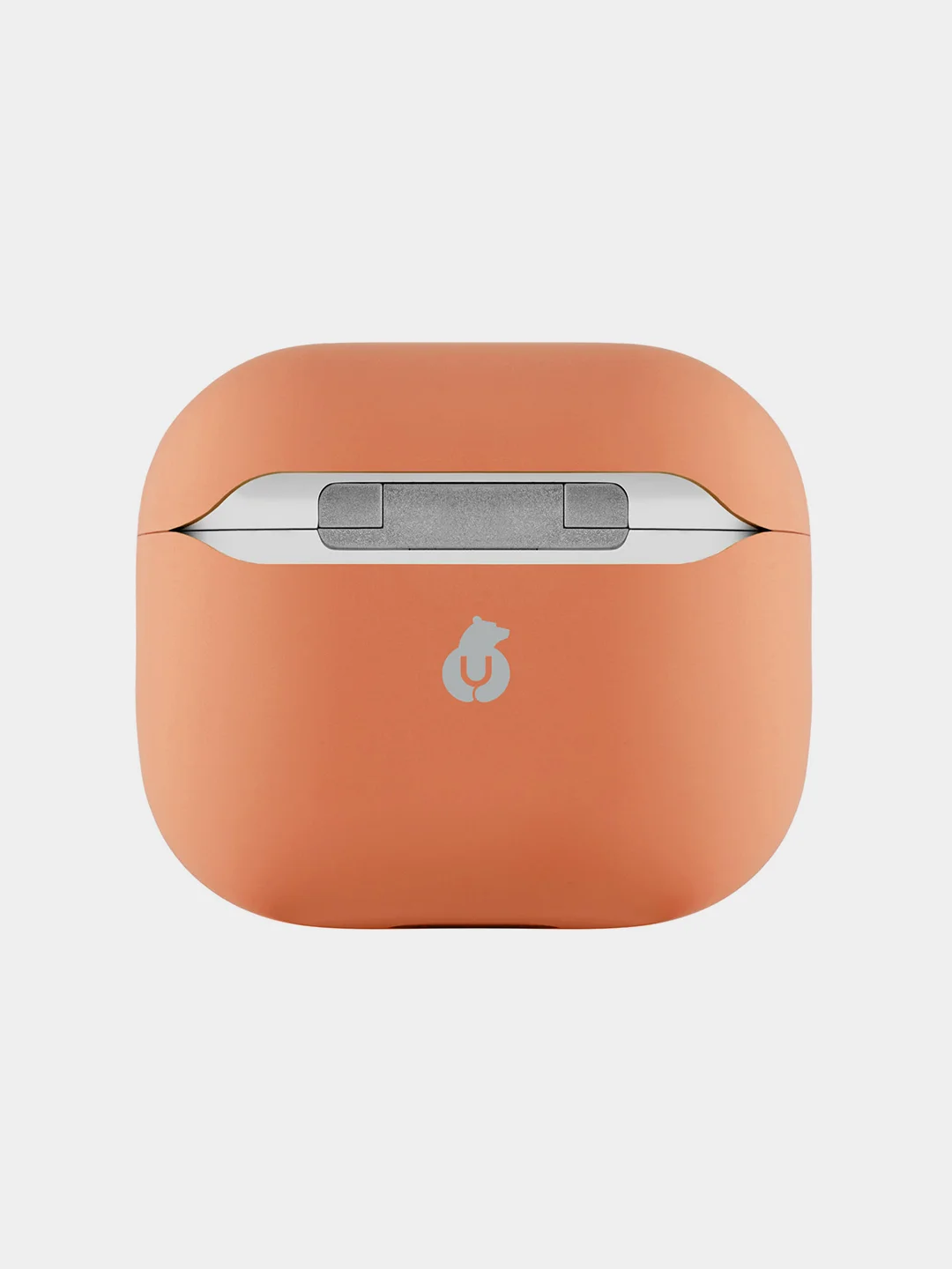 Оранжевый ультратонкий силиконовый чехол uBear Touch case для AirPods 3