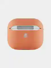 Оранжевый ультратонкий силиконовый чехол uBear Touch case для AirPods 3