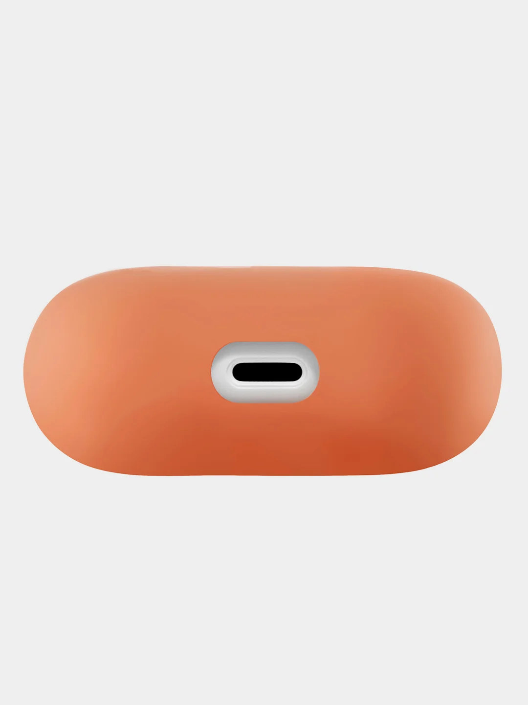 Оранжевый ультратонкий силиконовый чехол uBear Touch case для AirPods 3