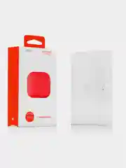Красный ультратонкий силиконовый чехол uBear Touch case для AirPods 3