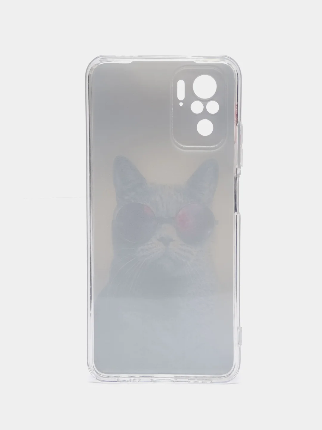 Синий меланж чехол на Xiaomi Redmi Note 10/Note 10S/Poco M5s / Сяоми Редми Нот 10/10С с рисунком