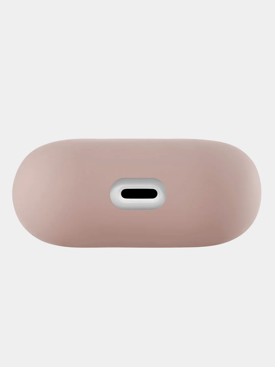 Розовый ультратонкий силиконовый чехол uBear Touch case для AirPods 3