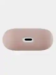 Розовый ультратонкий силиконовый чехол uBear Touch case для AirPods 3