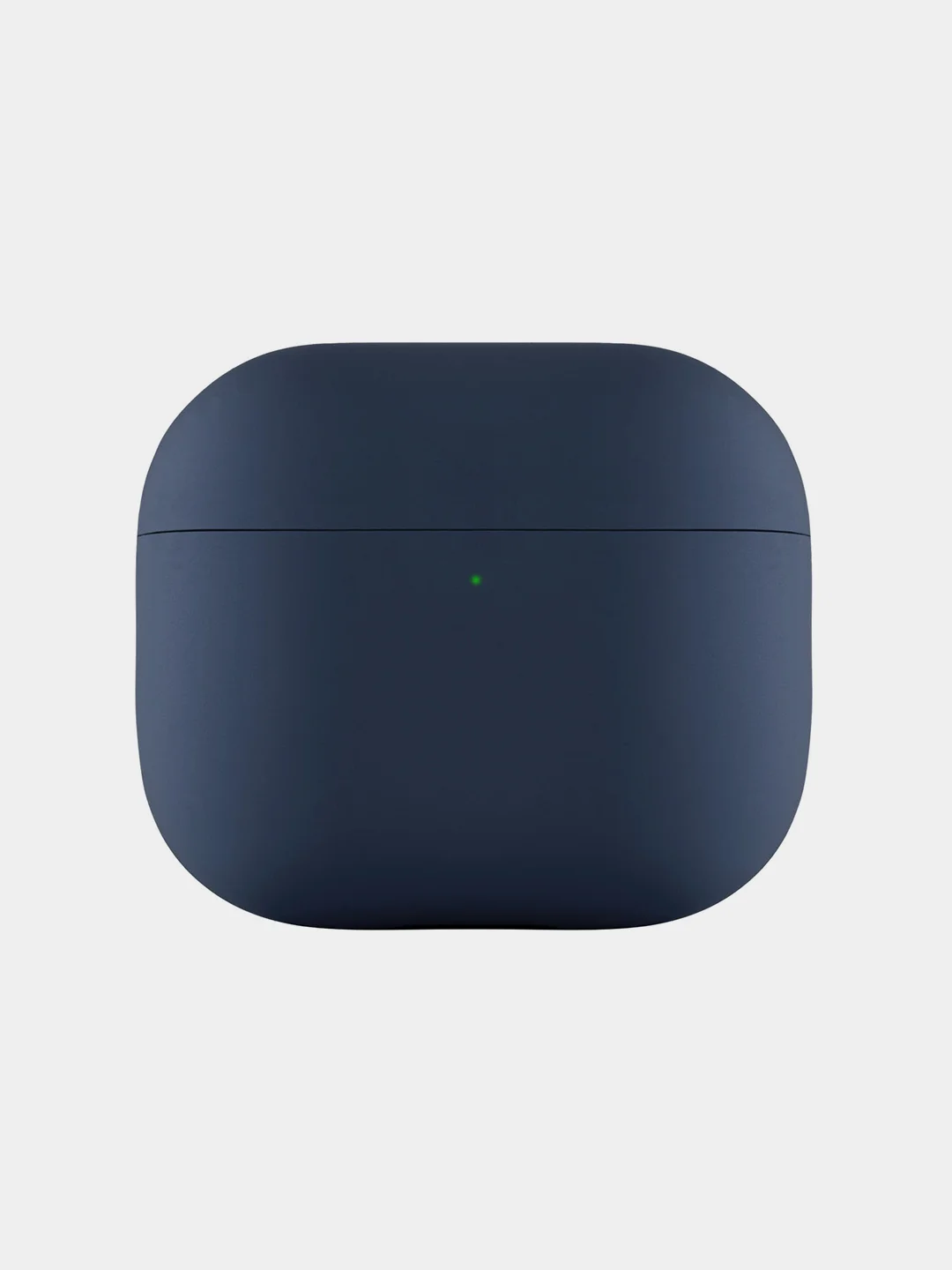 Темно-синий ультратонкий силиконовый чехол uBear Touch case для AirPods 3