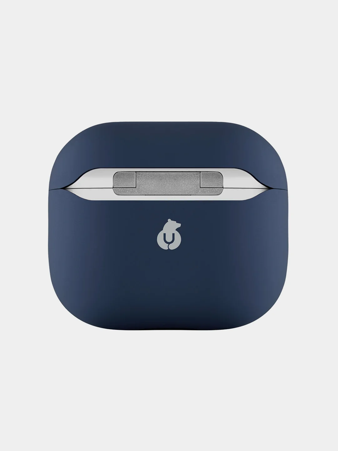 Темно-синий ультратонкий силиконовый чехол uBear Touch case для AirPods 3