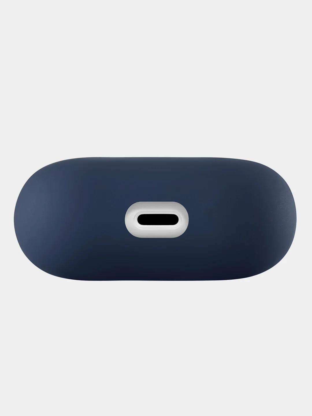 Темно-синий ультратонкий силиконовый чехол uBear Touch case для AirPods 3
