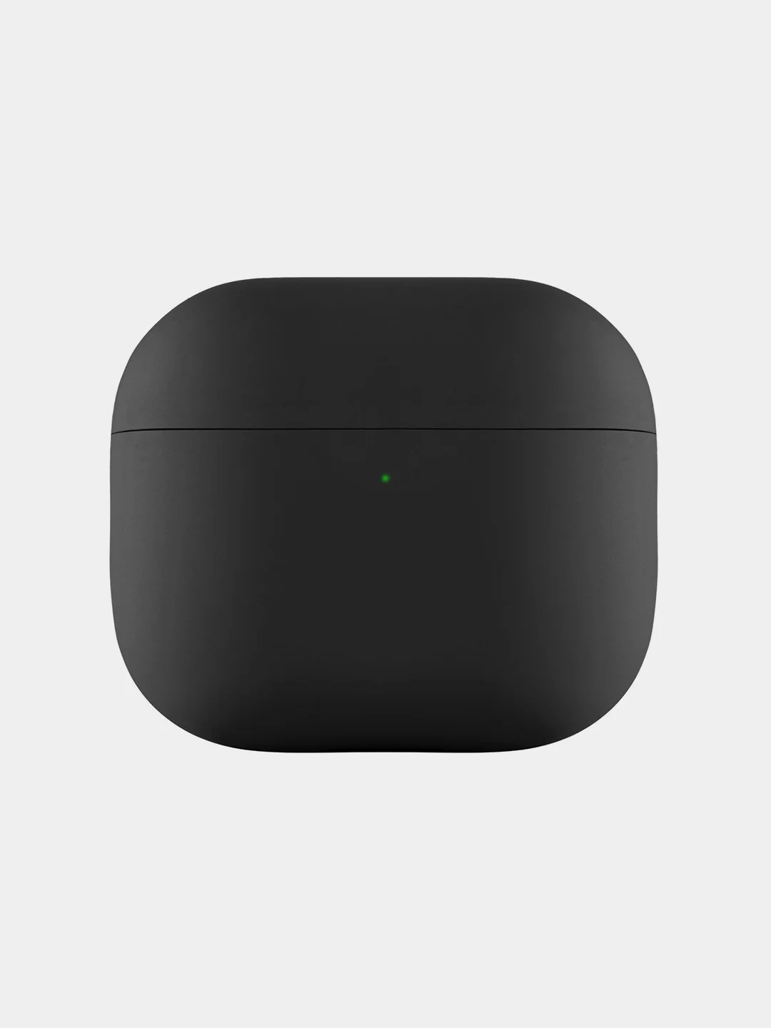 Черный ультратонкий силиконовый чехол uBear Touch case для AirPods 3