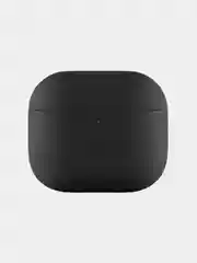 Черный ультратонкий силиконовый чехол uBear Touch case для AirPods 3