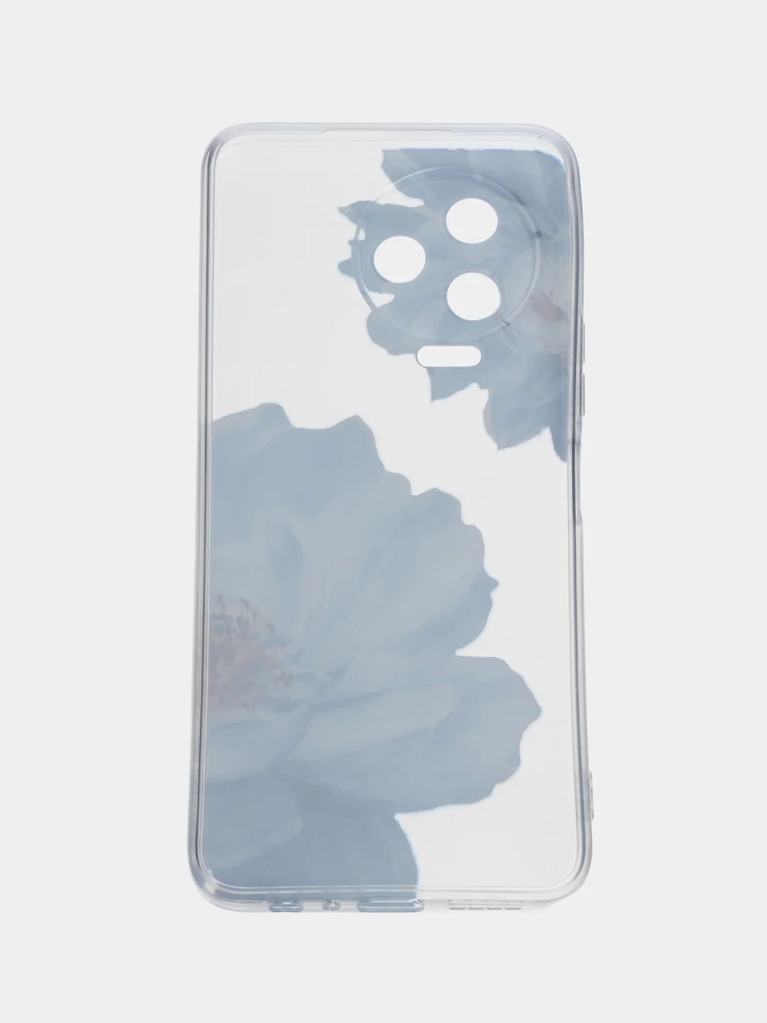 Лазурный чехол на Infinix Note 12 Pro 4G/Note 12 2023 / Инфиникс Нот 12 2023 прозрачный, с рисунком