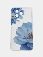Лазурный чехол на Infinix Note 12 Pro 4G/Note 12 2023 / Инфиникс Нот 12 2023 прозрачный, с рисунком
