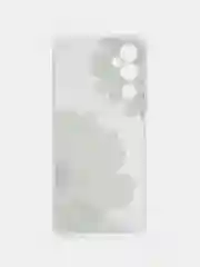 Лазурный чехол на Samsung Galaxy A71 4G / Самсунг А71 4G прозрачный, с рисунком, защита камеры