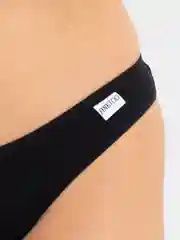Черный трусы женские, из хлопка