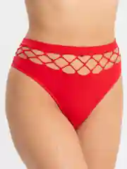 Красный трусы, стринги с сеткой, высокая посадка, трусы женские, 4 цвета