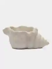 Подсвечник в форме ракушки, из гипса