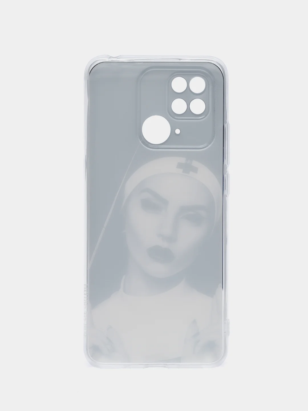 Бронзовый чехол на Xiaomi Redmi 10C / Сяоми Редми 10С прозрачный, с рисунком, защита камеры