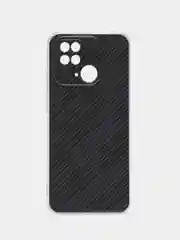 Хаки чехол на Xiaomi Redmi 10C / Сяоми Редми 10С прозрачный, с рисунком, защита камеры