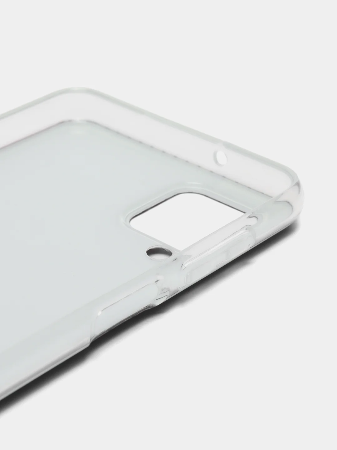 Слоновая кость чехол на Samsung Galaxy A12/M12 / Самсунг А12/М12 прозрачный, с рисунком, защита камеры