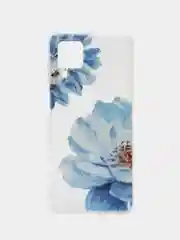 Лайм чехол на Samsung Galaxy A12/M12 / Самсунг А12/М12 прозрачный, с рисунком, защита камеры
