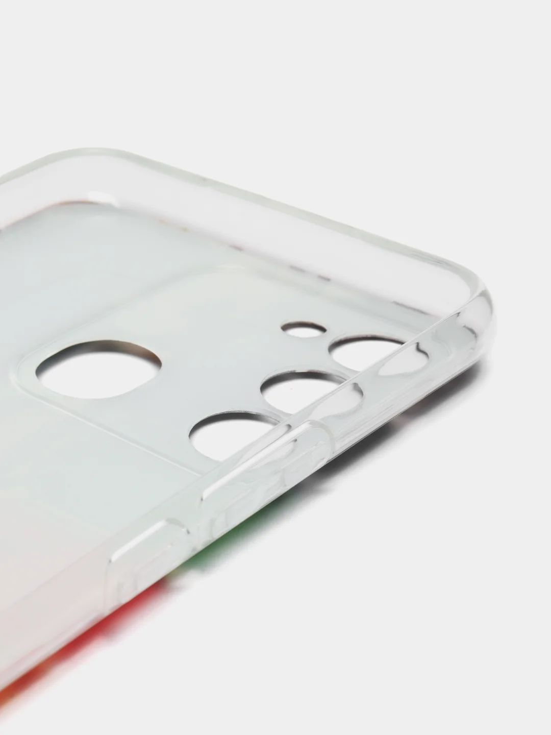 Бордовый чехол на Tecno Spark Go 2022/8C/9 / Текно Спарк Гоу 2022/8С/9 прозрачный, с рисунком