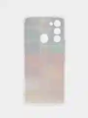 Бордовый чехол на Tecno Spark Go 2022/8C/9 / Текно Спарк Гоу 2022/8С/9 прозрачный, с рисунком