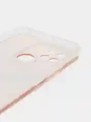 Оранжевый чехол на Xiaomi Redmi 10C / Сяоми Редми 10С прозрачный, с рисунком, защита камеры