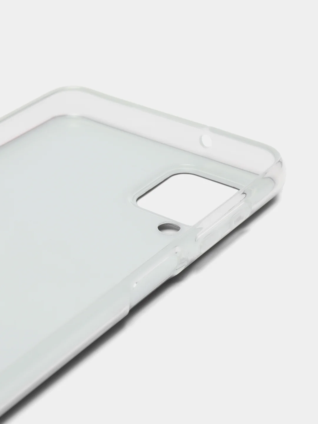 Приглушённый хаки чехол на Samsung Galaxy A12/M12 / Самсунг А12/М12 прозрачный, с рисунком, защита камеры