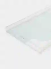 Лазурный чехол на Samsung Galaxy S22 Ultra / Самсунг S22 Ultra прозрачный с рисунком, защита камеры