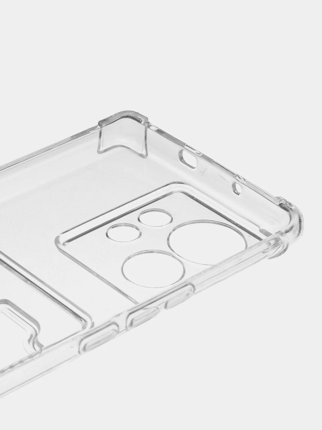 Чехол силиконовый Infinix Zero Ultra с кармашками для карт, пропуска, фотографии
