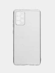 Чехол Samsung A12, A22 4G, M22, A32, A72, M32, A03 Core, с защитой камеры, прозрачный
