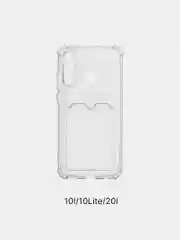 Чехол силиконовый с кармашками для карт, пропуска, для Huawei 10I/10Lite/20i/Y6 2018/Y6 2019