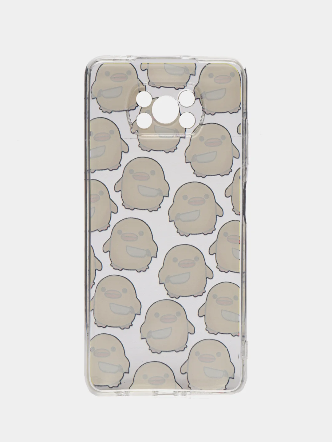 Манго силиконовый чехол на Xiaomi Poco X3/X3 Pro / Сяоми Poco X3/Х3 Про прозрачный, с рисунком