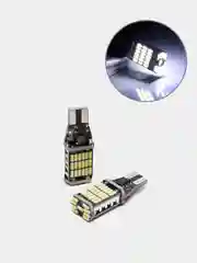Белый автомобильные светодиодные LED лампы T15 W16W WY16W Canbus, для задних фар и габариток