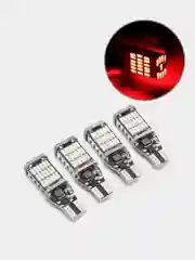 Красный автомобильные светодиодные LED лампы T15 W16W WY16W Canbus, для задних фар и габариток