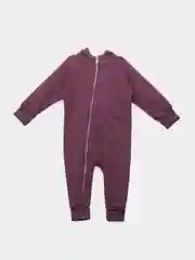 Фиолетовый комбинезон с капюшоном демисезонный/весенний/осенний