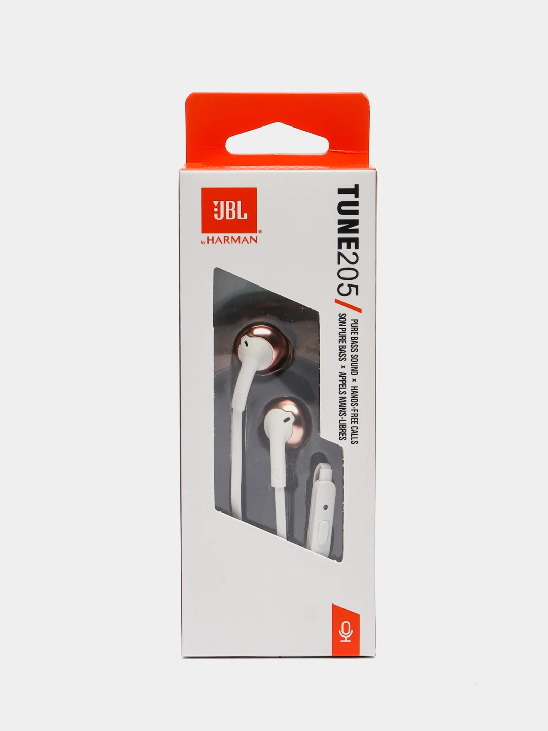 Золотой наушники проводные JBL T205