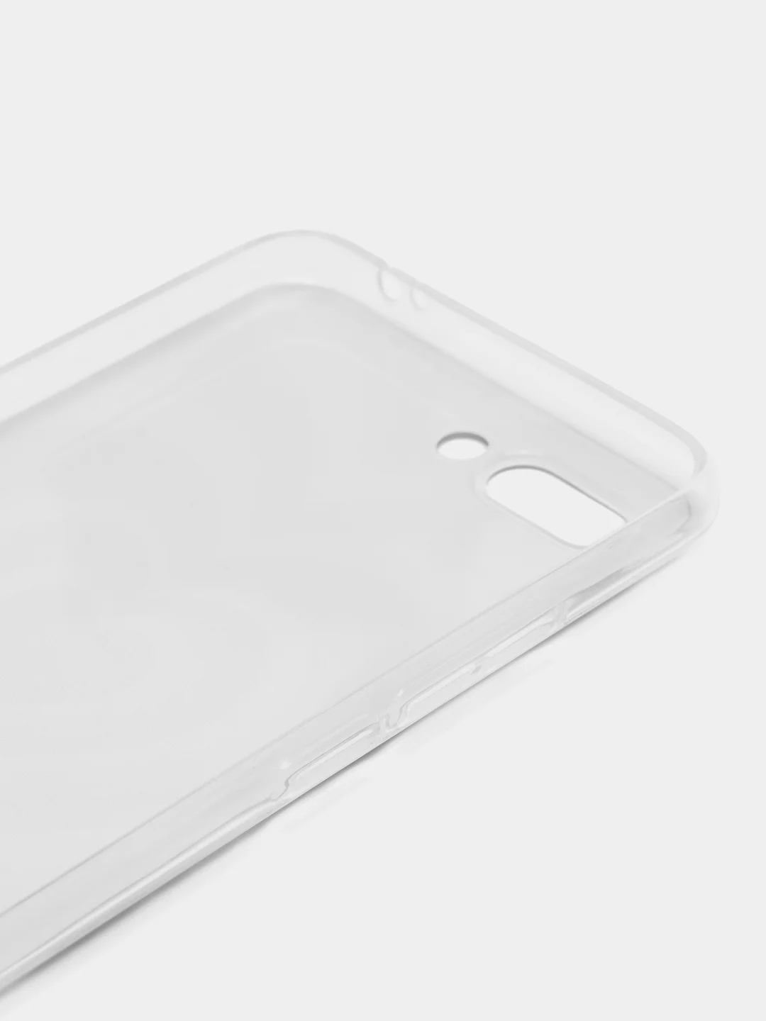 Лавандовый силиконовый чехол на Honor 10 / Хонор 10 прозрачный, с рисунком, защита камеры
