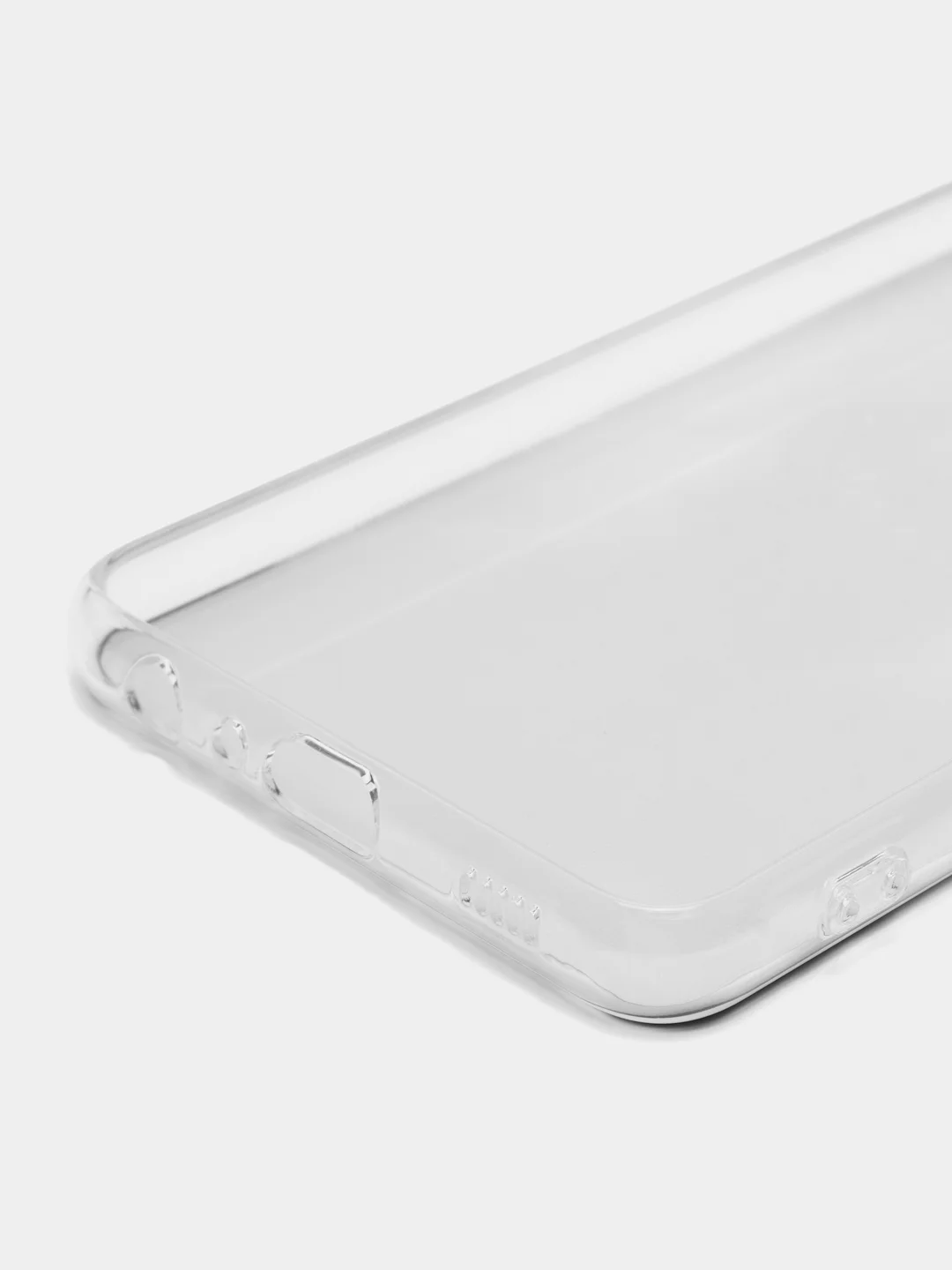 Индиго силиконовый чехол на Samsung Galaxy A32 / Самсунг А32 прозрачный с рисунком, защита камеры