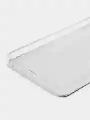 Индиго силиконовый чехол на Samsung Galaxy A32 / Самсунг А32 прозрачный с рисунком, защита камеры
