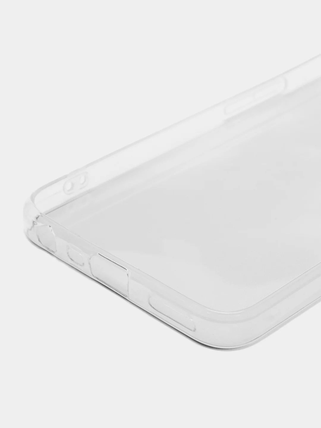 Индиго силиконовый чехол на Realme C35 / Реалми С35 прозрачный, с рисунком, защита камеры