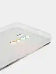 Пурпурный силиконовый чехол на Xiaomi Redmi 9 / Сяоми Редми 9 прозрачный, с рисунком, защита камеры