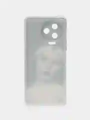 Бронзовый чехол на Infinix Note 12 Pro 4G/Note 12 2023 / Инфиникс Нот 12 2023 прозрачный, с рисунком