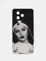 Бронзовый чехол на Infinix Note 12 Pro 4G/Note 12 2023 / Инфиникс Нот 12 2023 прозрачный, с рисунком