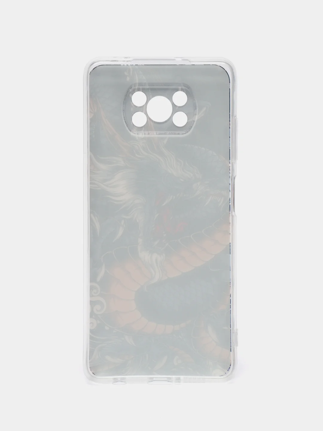 Марсала силиконовый чехол на Xiaomi Poco X3/X3 Pro / Сяоми Poco X3/Х3 Про прозрачный, с рисунком