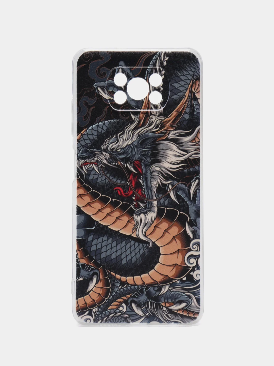 Марсала силиконовый чехол на Xiaomi Poco X3/X3 Pro / Сяоми Poco X3/Х3 Про прозрачный, с рисунком