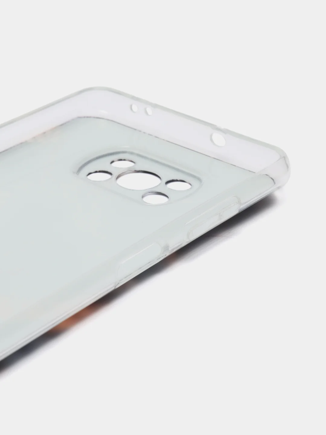 Марсала силиконовый чехол на Xiaomi Poco X3/X3 Pro / Сяоми Poco X3/Х3 Про прозрачный, с рисунком