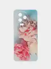 Конфетный чехол на Infinix Note 12 Pro 4G/Note 12 2023 / Инфиникс Нот 12 2023 прозрачный, с рисунком